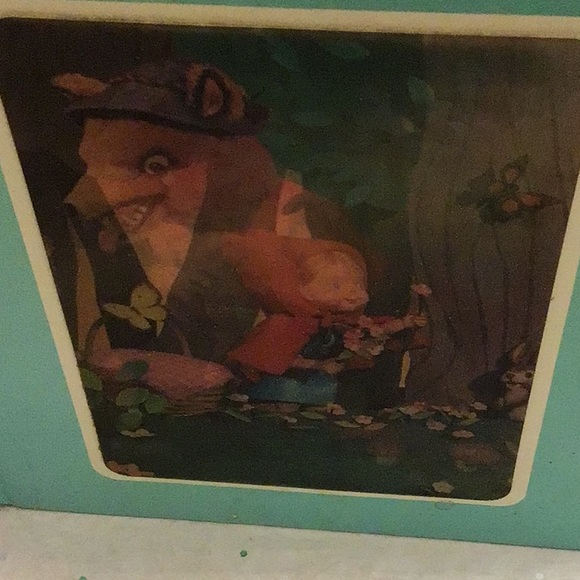 COPY - Little Red Riding Hood antique 3D hardcover board book Grossett & Dunlap - Picture 2 of 14